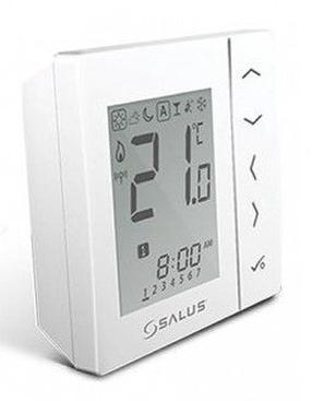Термостат Salus Controls, крепится на стену, белый цв., 5 - 35 °С