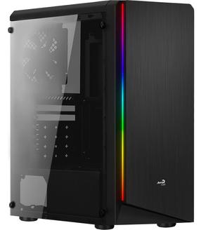 Kompiuterio korpusas AeroCool Rift RGB, juoda sp.