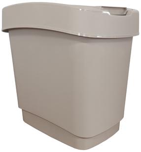 Rūšiavimo šiukšliadėžė Jotta Domino, 15 l, rusva sp.