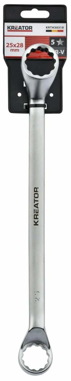 Dvigubas žiedinis veržliaraktis Kreator KRTH30310, 260 mm, 25 - 28 mm
