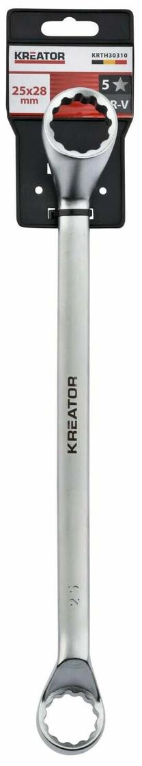 Dvigubas žiedinis veržliaraktis Kreator KRTH30310, 260 mm, 25 - 28 mm