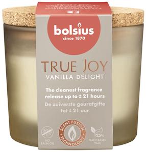 Žvakė, aromatinė Bolsius TRUE JOY Vanilla Delight, 21 h, balta sp.