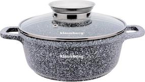 Puodas Klausberg KB-7520, Ø20 cm, 2.3 l, pilka sp.