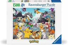 Pusle Ravensburger Pokemon Classic, 80 cm x 60 cm, 1500 tk