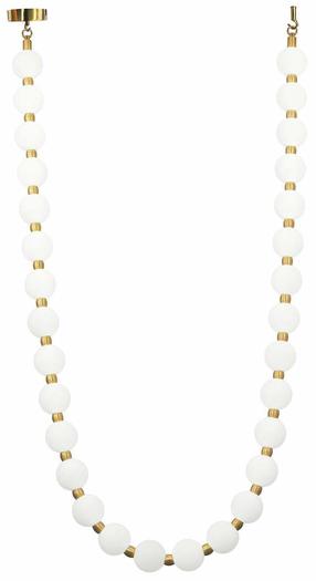 Šviestuvas lubų Light Prestige Dorado Rope LP-002/3M CCT, LED, 3000 - 6000 °K, 1 x 16 W, balta sp. / aukso sp.