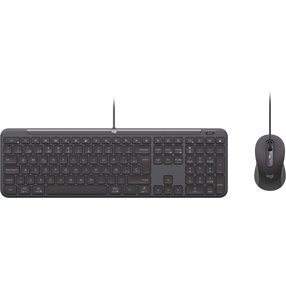 Vadu tastatūras un peles komplekts Logitech Signature Slim MK620 920-013349, Angļu (INT), grafīta krās.