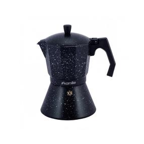 Moкa кофейник Kamille 2513MR, 0.45 л, черный цв.