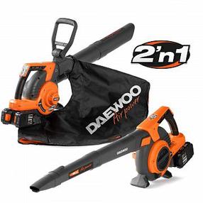 Akumuliatoriniai lapų pūstuvai - rinktuvai Daewoo DABL 9042Li SET