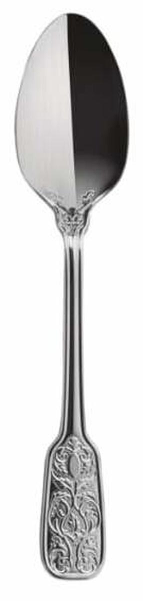 Desertinis šaukštelis Comas Versailles Satin, nerūdijantysis plienas, sidabro sp., 19 cm