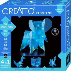 Конструктор Kosmos Creatto Слон 1KS3461, 40 шт.