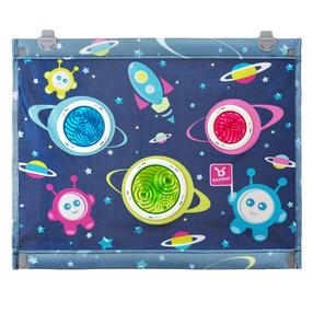 Saules aizsegs automašīnas logam BenBat Space Collection, zila krās.