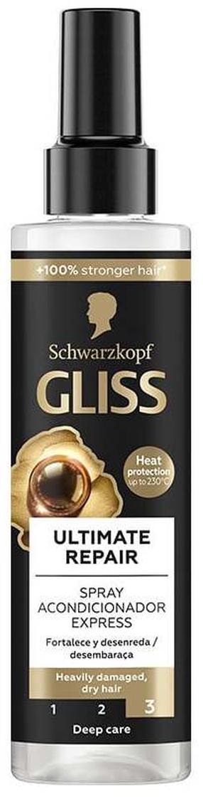 Matu kondicionieris, izsmidzināms Schwarzkopf Gliss Ultimate Repair, 200 ml