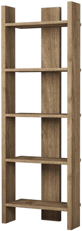 Pastatoma lentyna Kalune Design Virba 835PUQ3631, riešuto sp., 149 cm x 52.4 cm x 22.6 cm