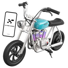 Vaikiškas elektrinis motociklas Hyper Gogo Pioneer App, mėlyna sp.