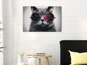 Maalimine numbrite järgi Artgeist Cat With Glasses MA_0384, 60 x 40 cm