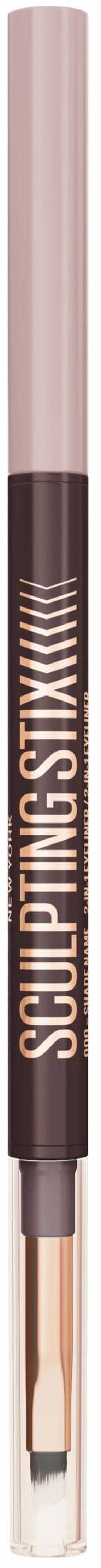Akių pieštukas Maybelline Sculpting Stix 2-in-1, smooth espresso sp. 015
