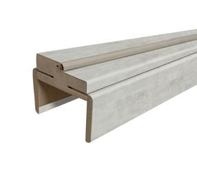 Durų stakta Domoletti, 207 cm x 8 - 10 cm x 3.2 cm, universali, cemento sp.