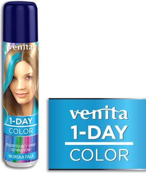 Tonuojantis purškiklis Venita 1-Day Colouring Spray, ocean blue, 2, 50 ml