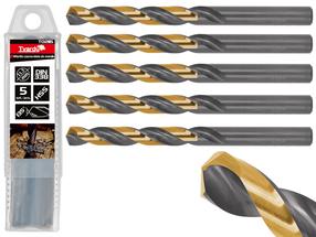 Metallist puurikomplekt Tvardy T02115, metall, hss-tin, silindriline, 11.5 mm x 12 cm