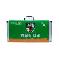 Grilio įrankių komplektas Kamado Bono Žalgiris Toolset, 48 cm