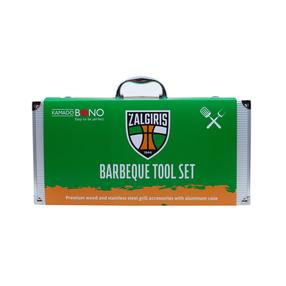  Grila instrumentu komplekts Kamado Bono Žalgiris Toolset, 48 cm