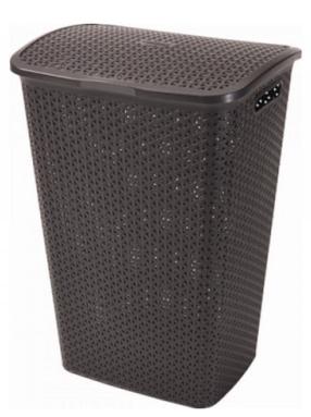 Veļas kaste Curver, 55 l, brūna krās., 33 cm x 43 cm x 60 cm