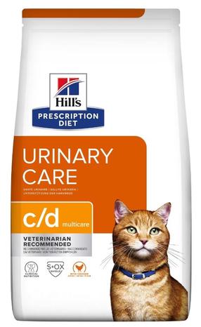 Kuiv kassitoit Hill's Prescription Diet Urinary Care c/d, kanaliha, 1.5 kg