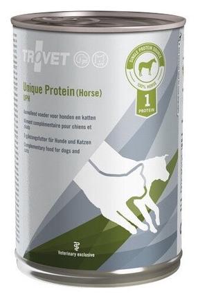 Šlapias kačių maistas Trovet Unique Protein Horse, arkliena/mėsa, 0.4 kg