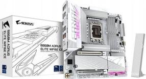 Pagrindinė plokštė Gigabyte B860M AORUS ELITE WF6E ICE
