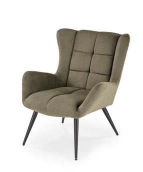 Krėslas Leisure Furniture Byron, alyvuogių žalia sp., 85 cm x 75 cm x 92 cm