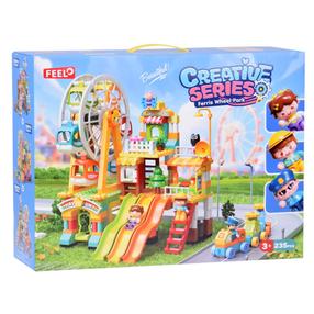 Konstruktors Feelo Creative Series Ferris Wheel Park ZA5588, 235 gab., daudzkrāsaina