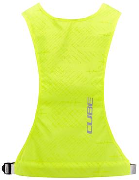 Светоотражающий жилет Cube Standard Safety Gilet 11108, полиэстер, желтый цв.