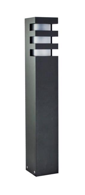 Pastatomas lauko šviestuvas Su-Ma Rado 2, 18W, E27, IP54, juoda sp., 8 cm x 50 cm