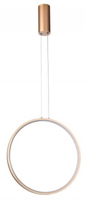Светильник навесной AZzardo Massima AZ5254, LED, 3000 °К, 1 x 25 Вт, белый цв. / золотой цв., 40 x 40 см