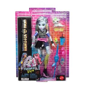 Кукла с аксессуарами Mattel Monster High Frankie Stein JHK31, 28 см, черный цв.