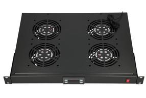 Вентилятор Extralink Fan Panel, 43 см, черный цв.