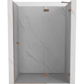 Dušo durys Mexen Lunar L, 135 cm x 200 cm, skaidri sp./vario sp./grūdintas