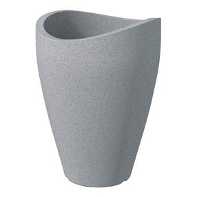 Gėlių vazonas Scheurich Stony Grey 59575, plastikinis, Ø 30 cm, pilka sp.