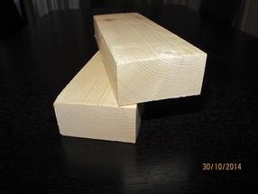 Höövellaud, kuusk, hööveldamata, 300 x 10 cm x 5 cm