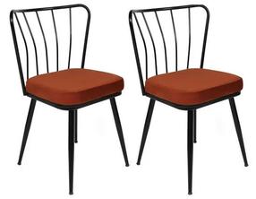Toolide komplekt Kalune Design 945 V2 974NMB1722, matt, must v./punane v., 42 cm x 43 cm x 82 cm, 2 tk