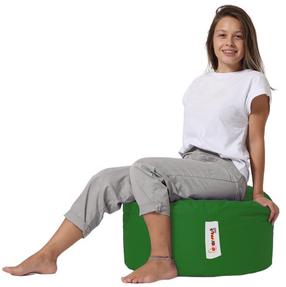Pufas Hanah Home Round 248FRN1322, žalia sp., 55 cm x 55 cm x 30 cm