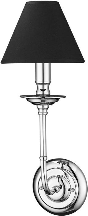 Lampa sienas Light Prestige Glamour LP-979/1W, E14, 1 x 40 W, melna krās. / sudraba krās.