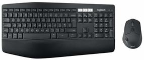 Bezvadu tastatūras un peles komplekts Logitech MK850 Combo 920-008224, Angļu (UK), melna krās.