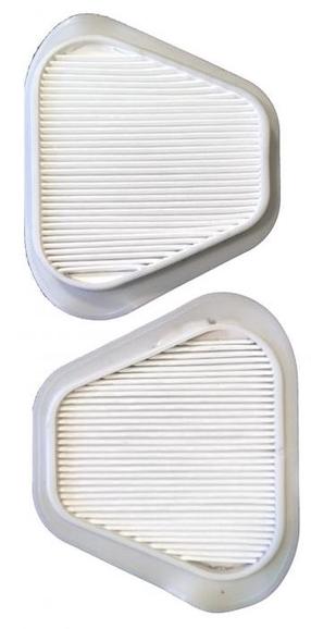 Maskifilter GVS Elipse SM524 P3, valge v., 2 tk