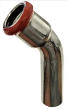 Pressitud küünarnukk Assotherm RAC121000280, 28 mm – pressitav
