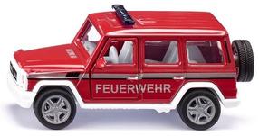 Žaislinis greitosios pagalbos automobilis Siku Fire brigade Mercedes AMG G 65 9041089, 1:50, raudona sp.