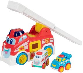  Mängu autode komplekt Dumel Vroom Vroom Fire Truck 42897, mitmevärviline