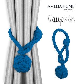 Аксессуары для штор Restilo Dauphin, 38 см, синий цв., 2 шт.