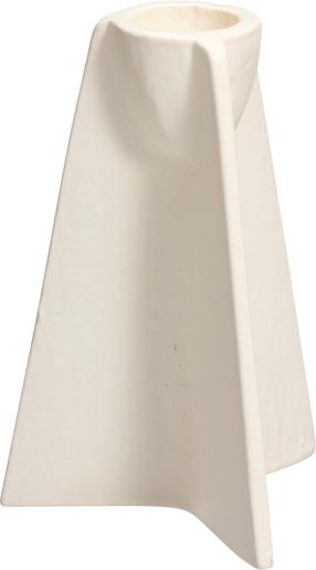 Küünlahoidja A98100510, alumiinium, 10 cm, valge v.