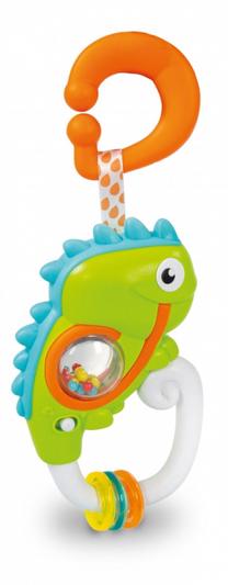 Barškutis Clementoni Chameleon, įvairių spalvų